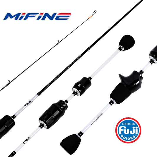 Mifine ILLUSION SLASH XUL Ultralight Spinning/Casting Rod 0.2-0.8g 30T Carbon Fiber Fuji/LS Rings Solid Tips For Trout Fishing