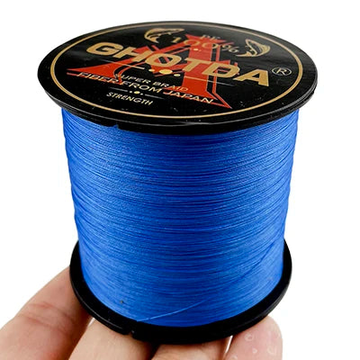 Ghotda 8X Super Strong Braided Fishing Line Multicolor Multifilament Carp Fishing Line 1000m-300m Fishing Gear