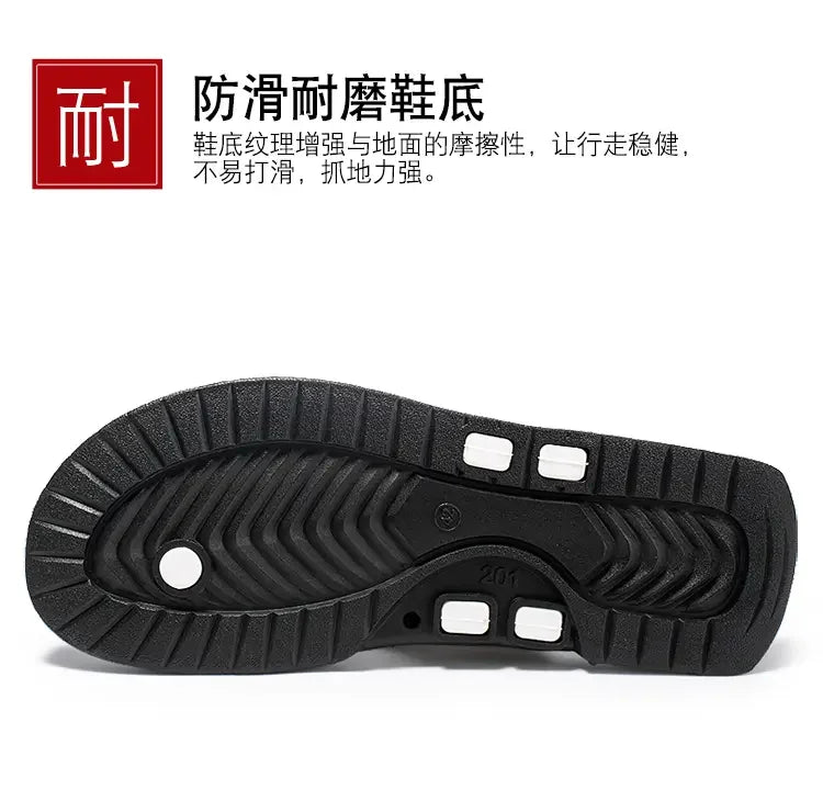 39-44Men's Flip-flops Outdoor Slippers Casual Beach Shoes Summer Slippers Men Luxury Sandals Fashion Shoes for Boy Free Shipping