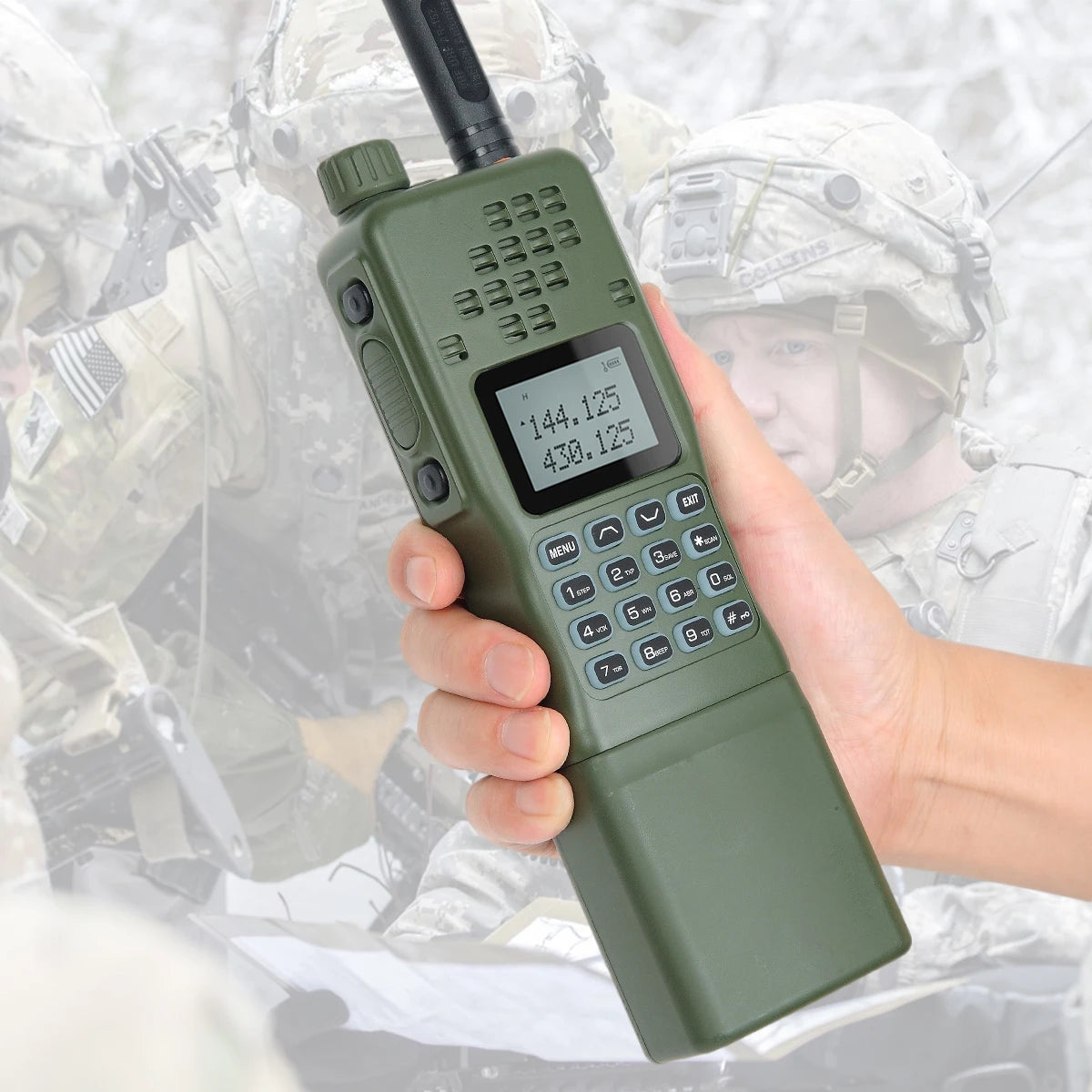 Baofeng AR 152 High Power CS Tactical Game Walkie Talkie Long Range Upgraded UV 5R Portable Two Way Radio for Ourdoor Activities