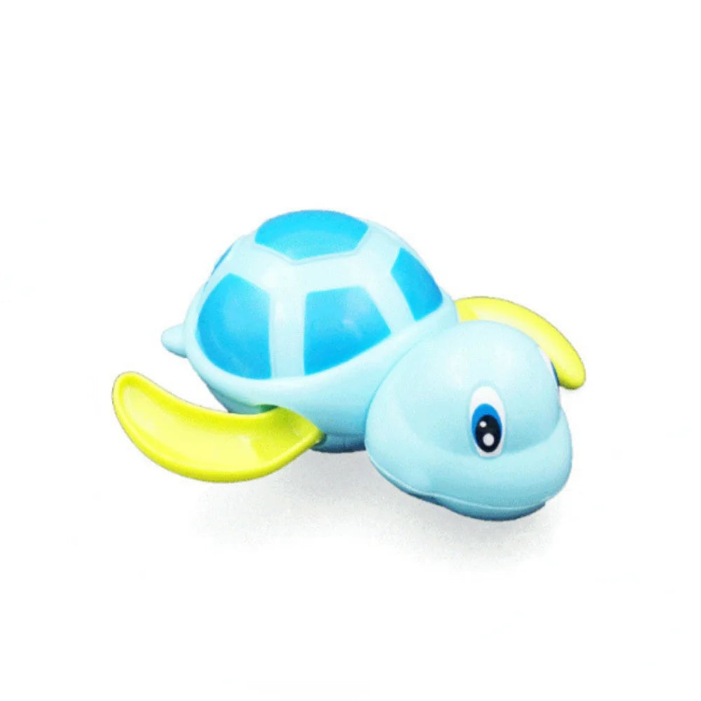 Single Sale Cute Cartoon Animal Tortoise Classic Baby Water Toy Infant Swim Turtle Wound-up Chain Clockwork Kids Beach Bath Toys