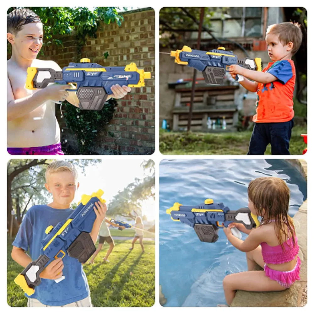 Free Shipping Electric Water Gun Powerful Water Blasters Squirt Guns Large-capacity Water Tank Summer Swimming Pool Outdoor Toy