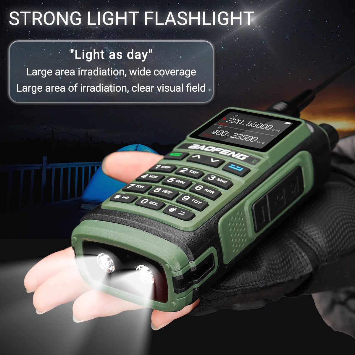 Baofeng UV-17 Pro V2 Wireless Copy Frequency Tri Band Waterproof Powerful Walkie Talkie Long Range UV-5R UV S9 Two Way Radio