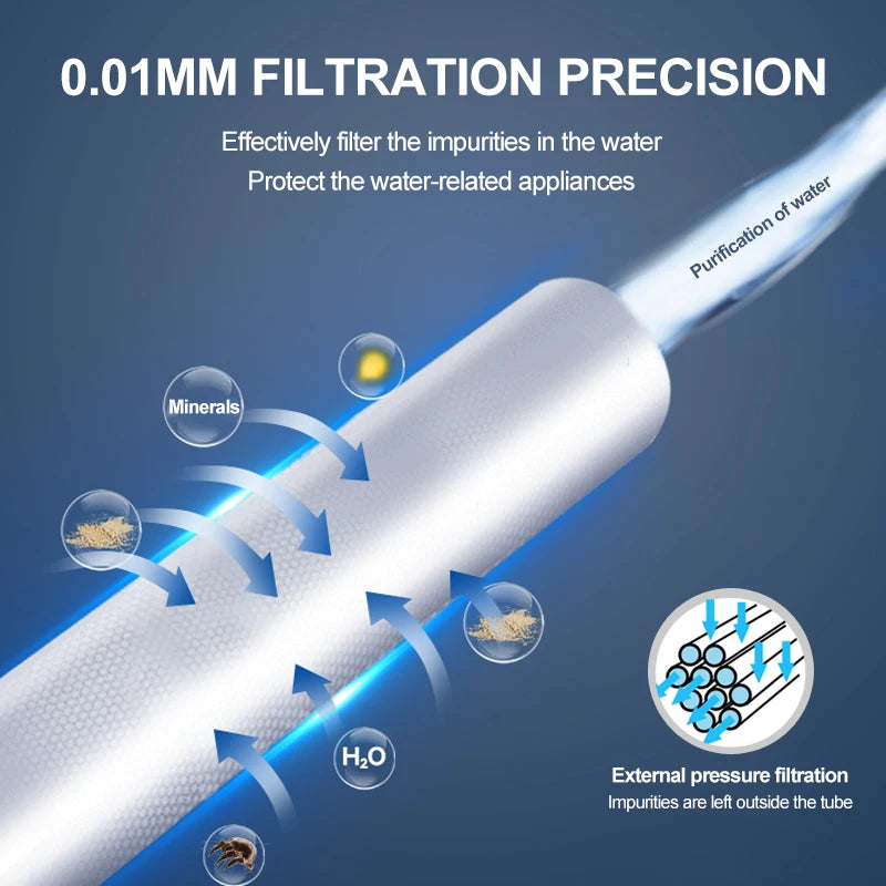 Wheelton 5000L/H Ultrafiltration 0.01μm Filter System Large Water Output For Bacterial Reduction Purifier Water