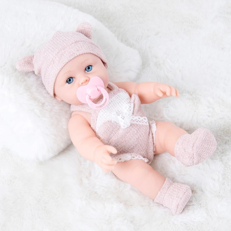 12in Baby Dolls Reborns Doll Nurturing Doll Realistic Handmade Full Body Silicone Reborns Popular Parenting Game Gift