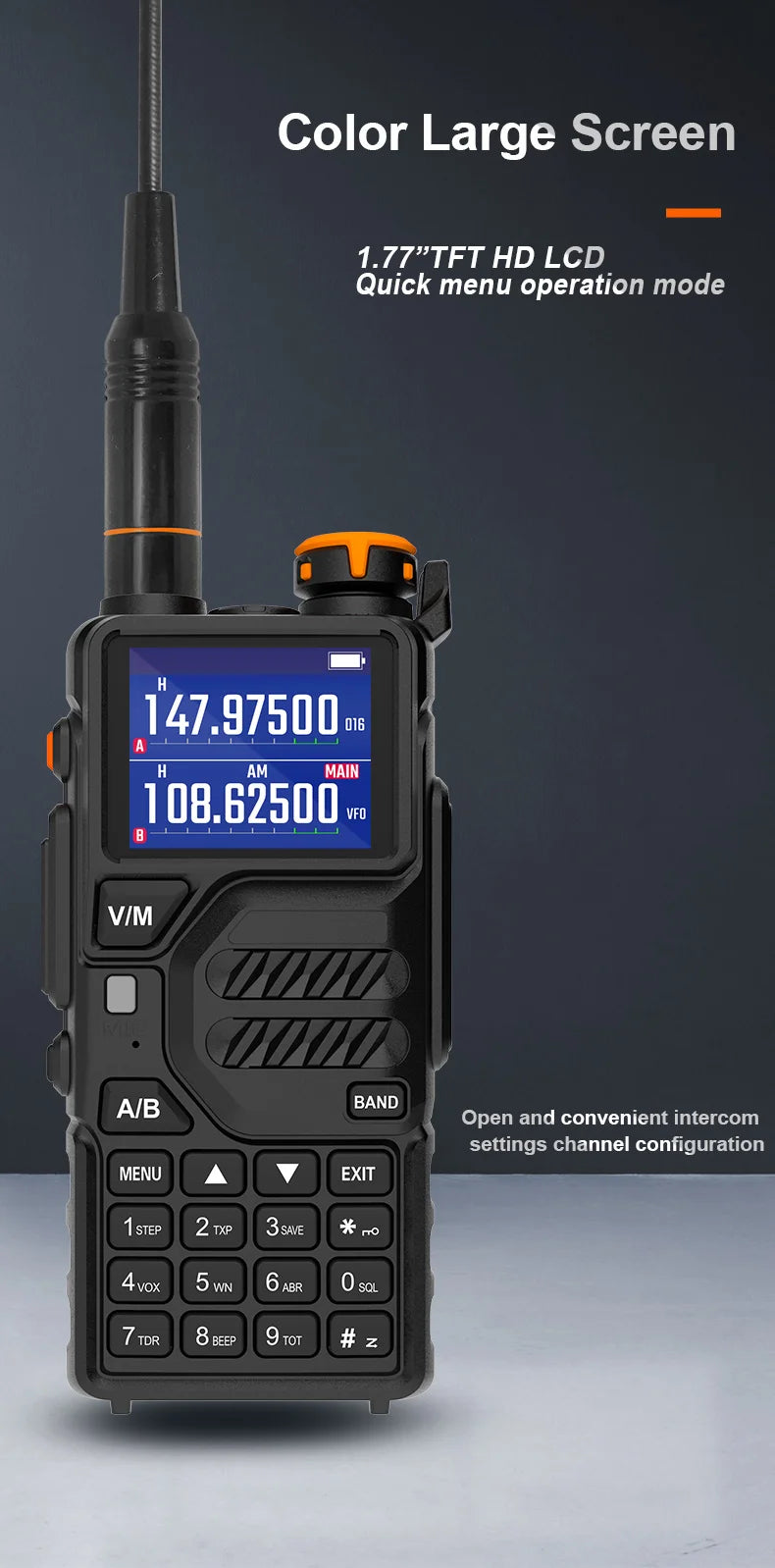 Baofeng UV K5 Plus Walkie Talkie Portable Am Fm TwoWay Radio Comumicador Station Amateur Ham Wireless Long Range Receiver Radios