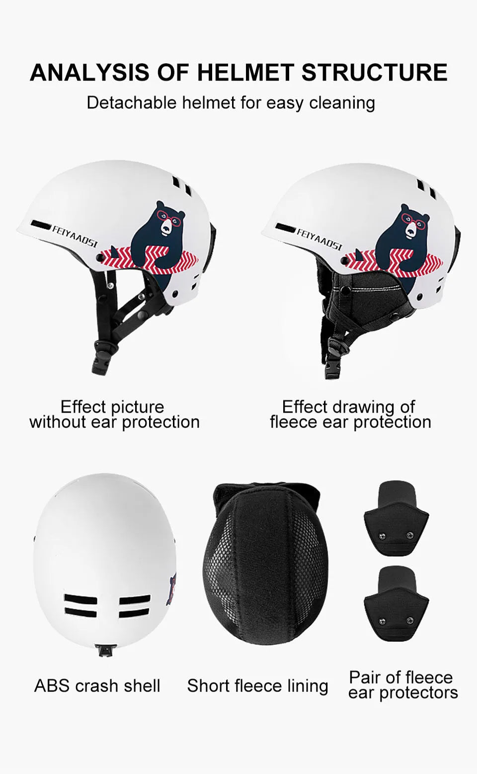 Coolfit 2022 Light Ski Helmet with Safety Certificate Integrally-Molded Snowboard Helmet Cycling Skiing Snow Men Women Child Kid