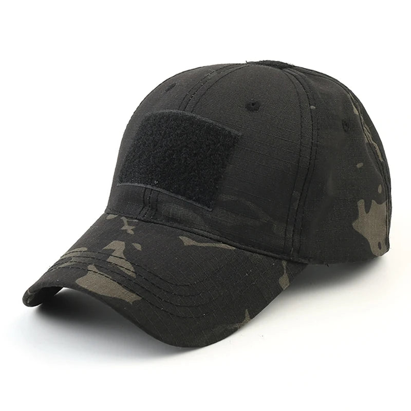 Outdoor Sport Snap back Caps Camouflage Hat Simplicity Tactical Camo Hunting Cap Hat For Men Adult Cap