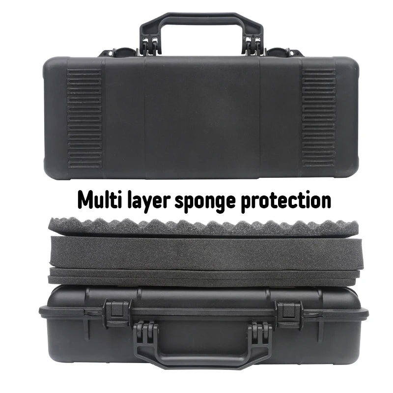 545x210x106mm Tool box Large Waterproof Hard Case Portable Garage Toolbox Safety Equipment Case Plastic tool box for Mechanics