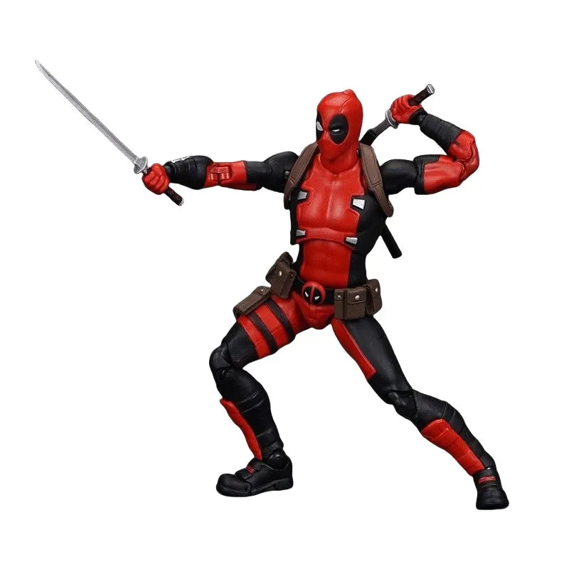 New Marvel X-Men Deadpool joints movable figures creative personality model ornaments children's toys holiday gifts wholesale