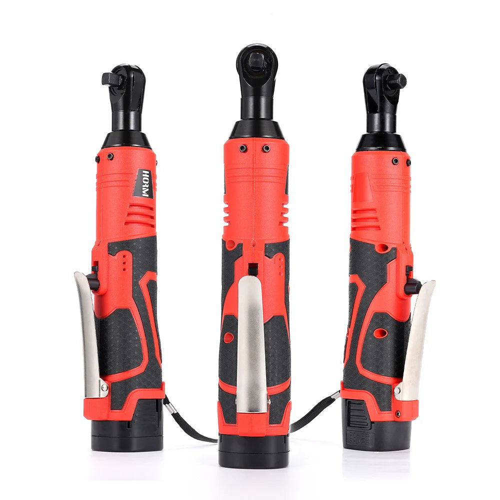 12V/18V Electric Impact Wrench Cordless Rechargeable Screwdriver 3/8 Inch Right Angle Ratchet Wrenches Driver Drill Power Tool