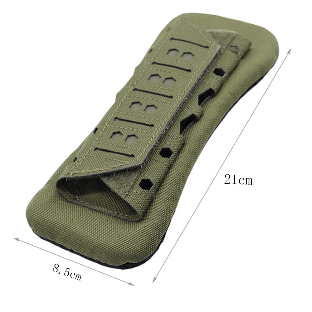 VULPO Tactical Vest Shoulder Strap Pad Backpack Breathable Mesh Cushion Pad Laser Cutting For Hunting Vest Outdoor Backpacks