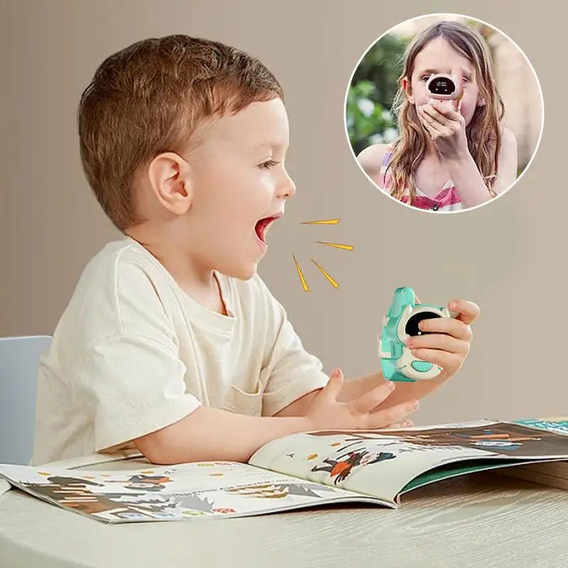 Walkie Talkies For Kids Children Walky Talky Long Range Radio Walky Talky Watch Children Outdoor Interactive Interphone For Girl