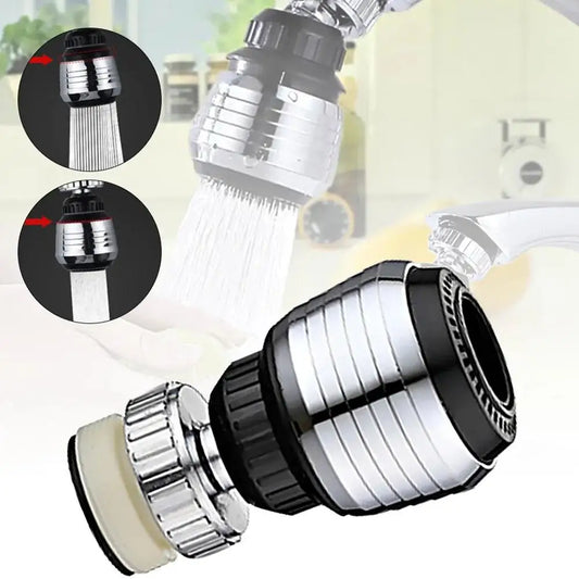 360 Rotate Swivel Faucet Nozzle Filter Adapter Kitchen Water Filter Attachment Saving Tap Tap Diffuser Aerator Splash A8O1