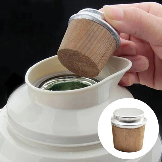 2Pcs new Wood Thermos Stopper Sealed Safe Durable Vacum Flask's Cork Plug Lid Cap Bottle Cork Plug Replace Kettle Accessor Tool