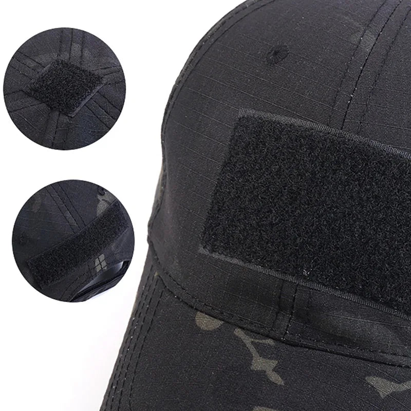 Outdoor Sport Snap back Caps Camouflage Hat Simplicity Tactical Camo Hunting Cap Hat For Men Adult Cap