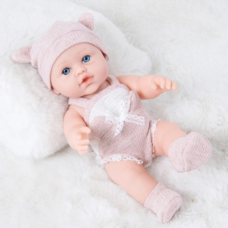 12in Baby Dolls Reborns Doll Nurturing Doll Realistic Handmade Full Body Silicone Reborns Popular Parenting Game Gift