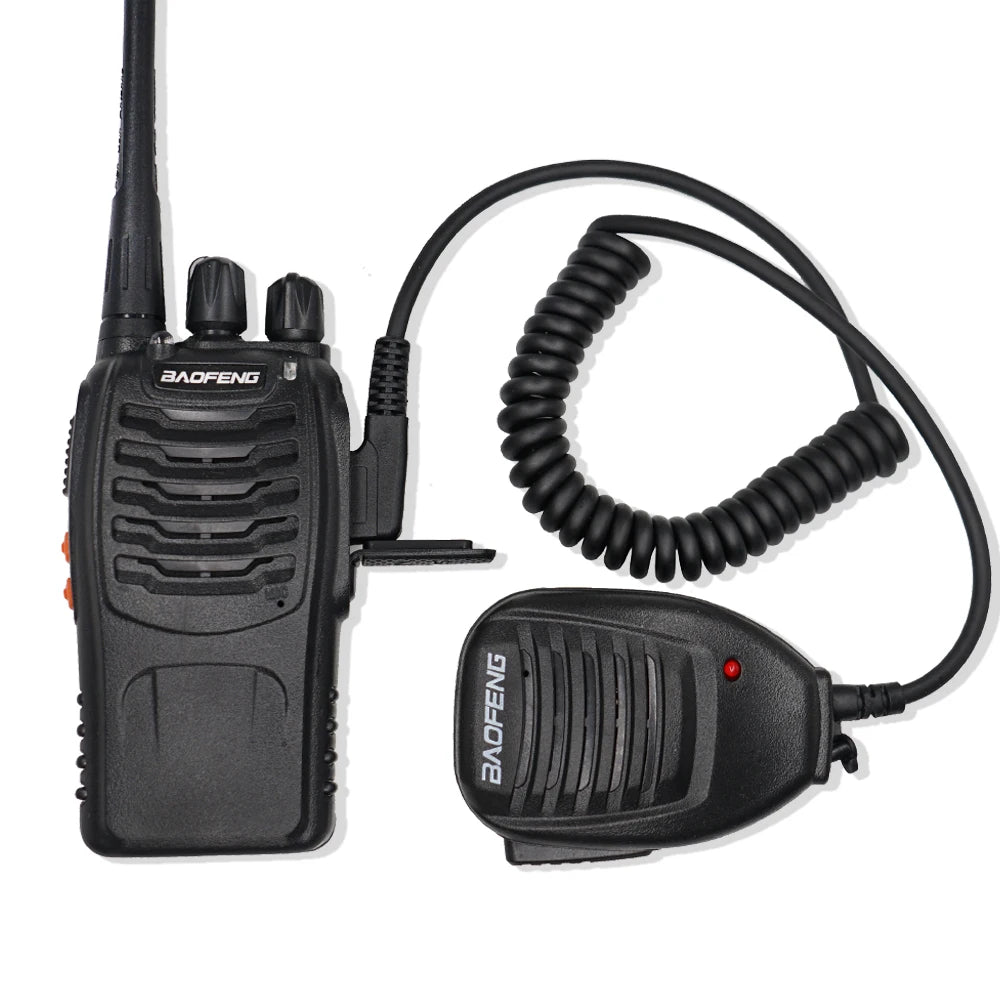 Baofeng Walkie Talkie Accessories 2 Pin Speaker Microphone USB Prorgarmming Cable Antenna Accessray For UV-5R BF888S UV-82 5RPRO