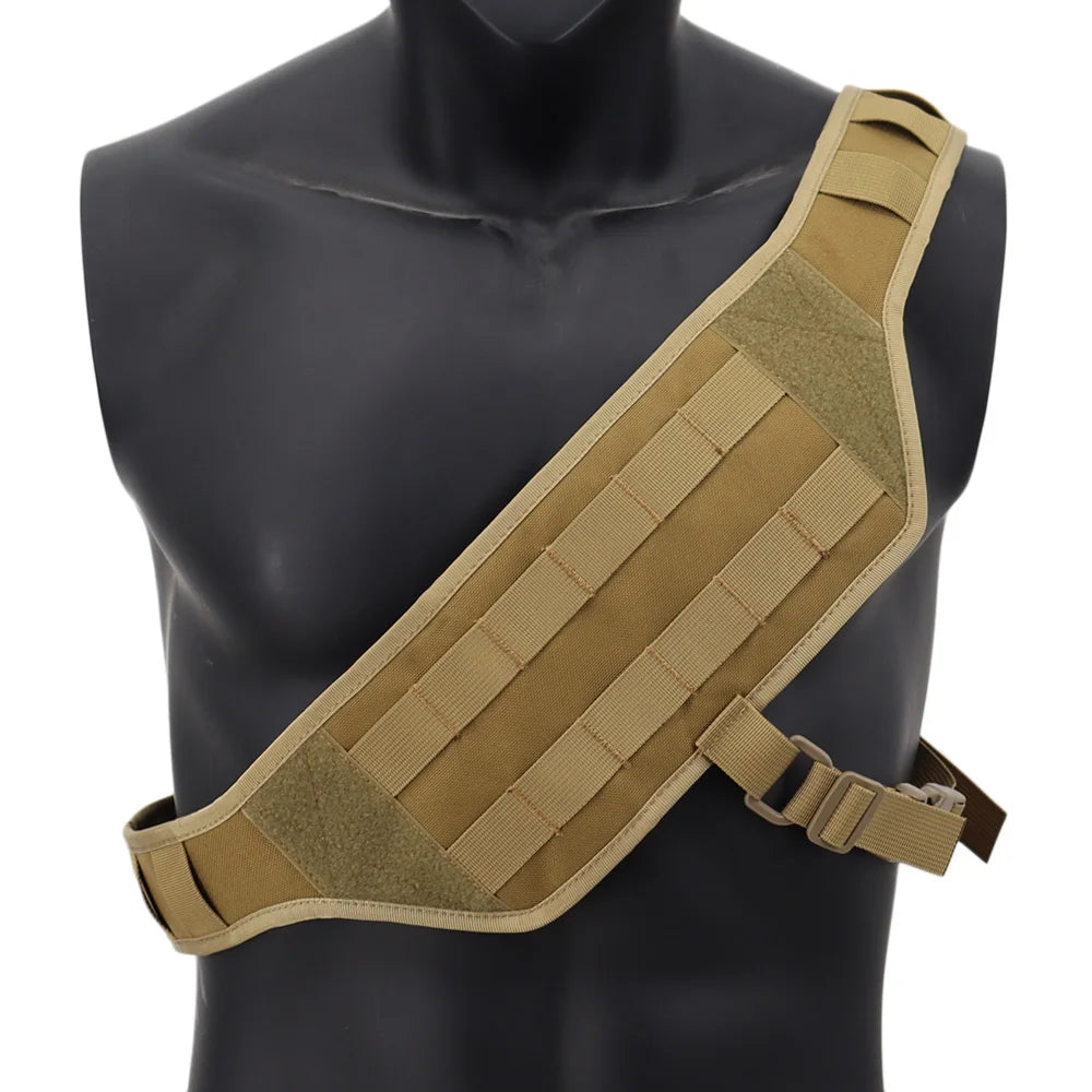 NEW Bandoleer Minimalist Chest Rig Tactical Bandoleer Platform Chest Strap Shoulder Strap Adjustable Nylon Gear Vest