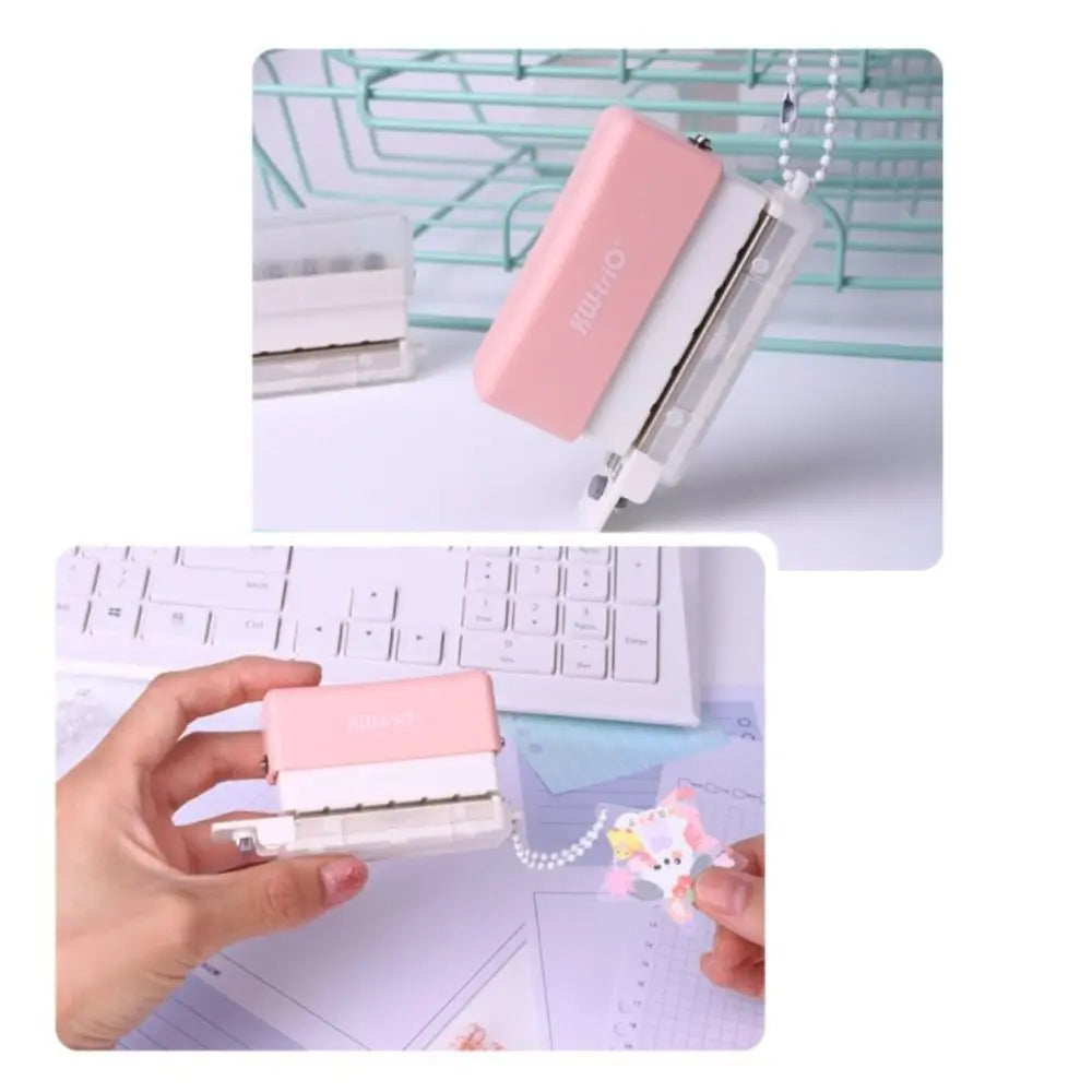 B5 School Teacher Student Stationary Office Supplies DIY Punching Round Hole Puncher Paper Puncher Hole Puncher Manual Binding