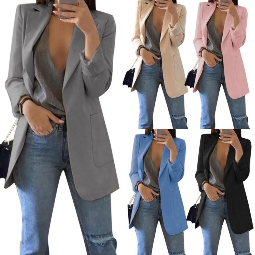 European And American Women Blazer Fashion Casual Suit Slim Fit Cardigan Oversized Women's Suit Coat 2023 Ladies Jacket Blazer