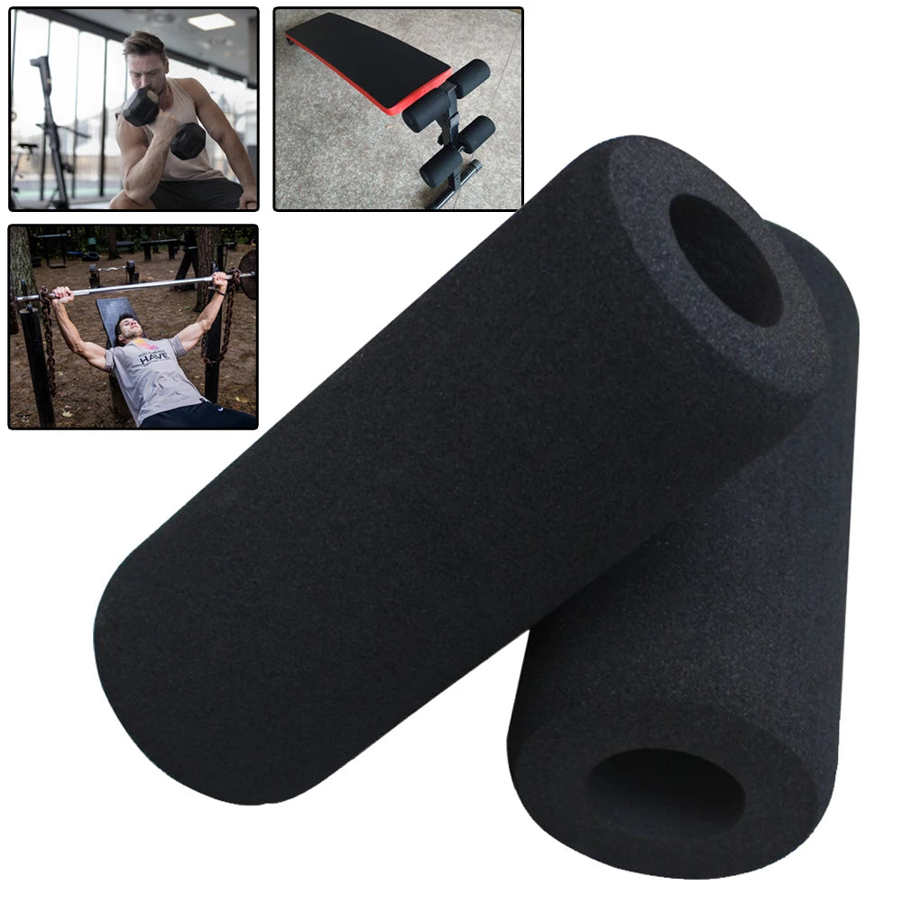 Foot Foam Pads Rollers Replacement Parts Portable Fitness Equipment For Leg Extension For Machine Tube Legs Weight Bench