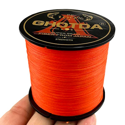 Ghotda 8X Super Strong Braided Fishing Line Multicolor Multifilament Carp Fishing Line 1000m-300m Fishing Gear