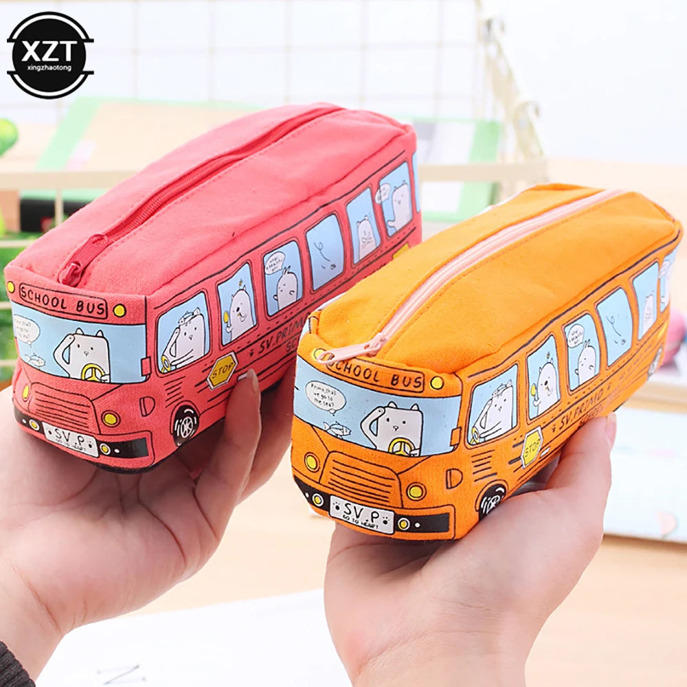 Three-layer Pencil Bags for Kids Children Large Capacity Pencil Case Stationary Pen Storage Bag Simple Organizer School Supplies