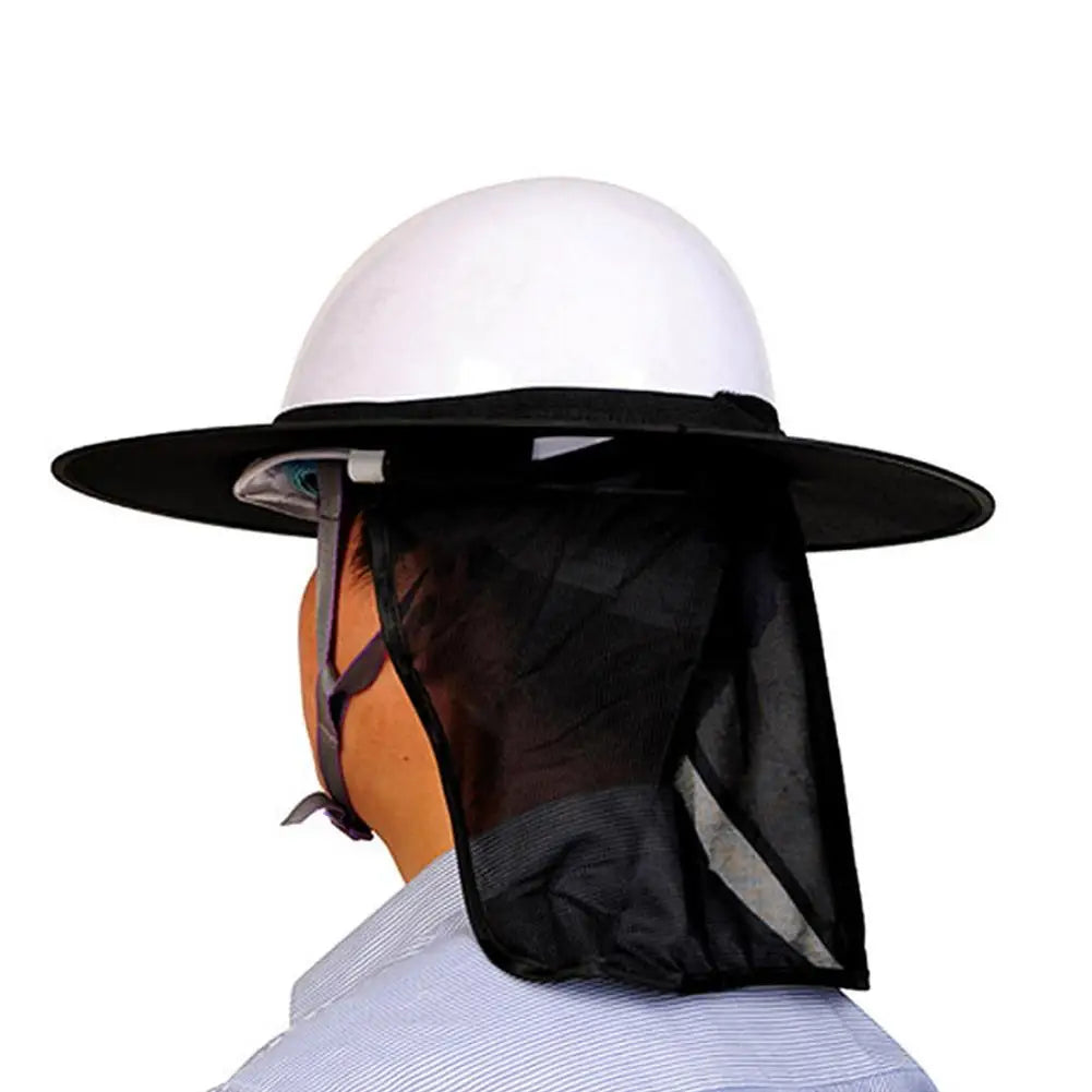 Construction Safety Hard Hat Neck Helmet Hat Cover Sun Shade Stripe Kit Sun Protection Accessories For Garden Worker