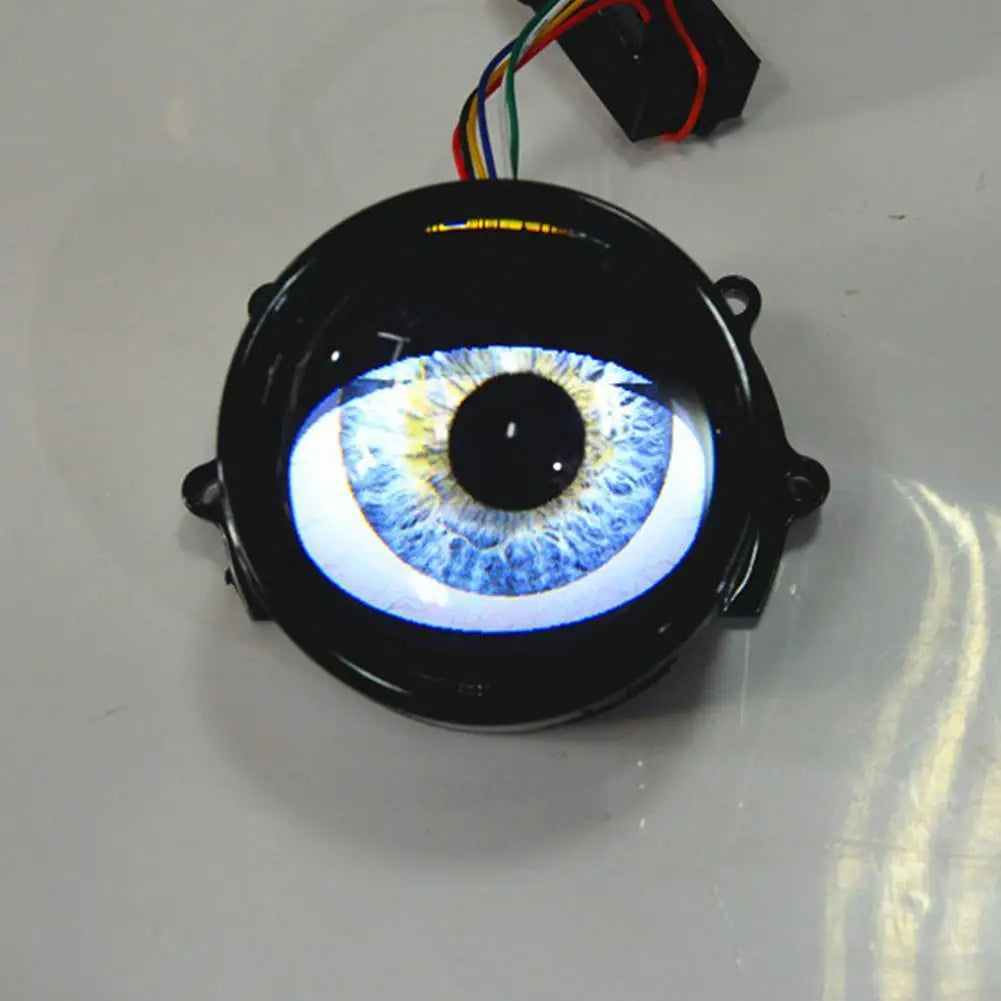 Dynamic 3 Inch Devil Eyes Lens Lights For 12v Car WIFI Control Eyes Retrofit Kits Headlight Assembly Auto Accessories