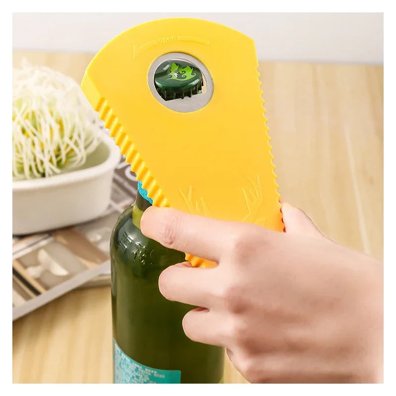 Single Portable Bottle Opener Universal Canned Can Opener Non-slip Labor Saving Twist Bottle Cap Beer Open Cap Kitchen Gadgets