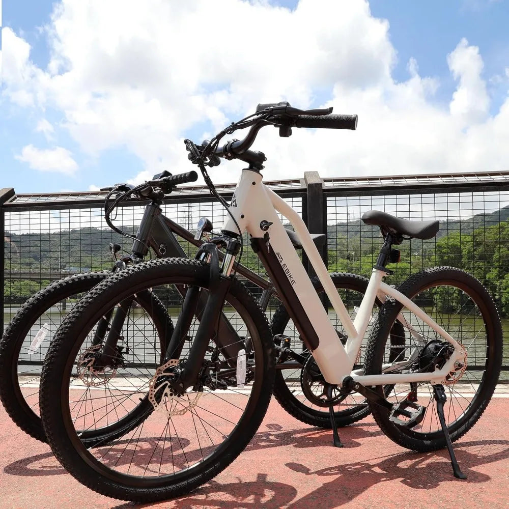 Electric Bike for Adults,Electric Bicycle 23MPH,26" Tire,Peak 500W Motor,Range 30 Miles,7-Speed,Commuter Electric Bike