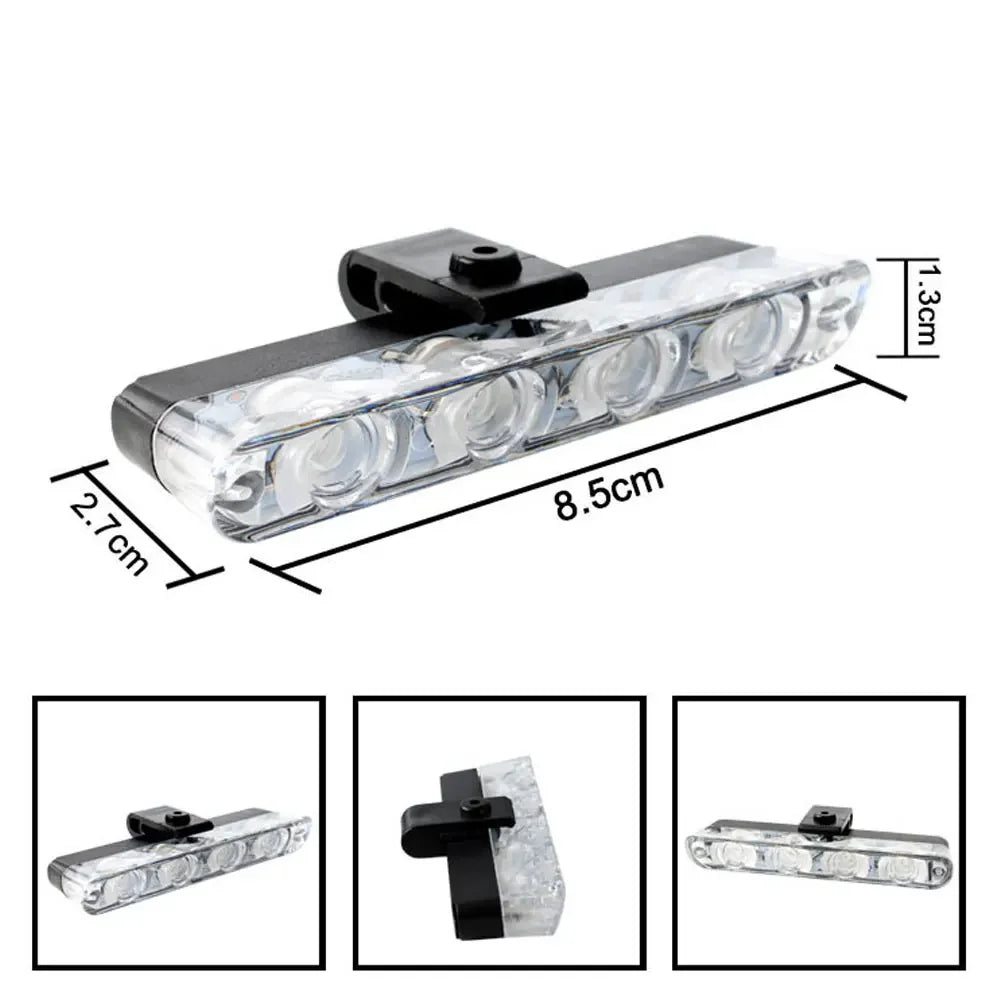 4 LED 4-in-1 Car Strobe Lights Ambulance Police Car Truck Flash Warning Lamp With Wireless RC Front Grille Caution Flasher Lamp