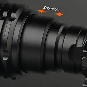 ANEKIM Z-IR 850/940 Zoom Infrared Torch, Silent 3 Mode Adjustable Power Tactical Flashlight, 18650 Battery Infrared Lamp