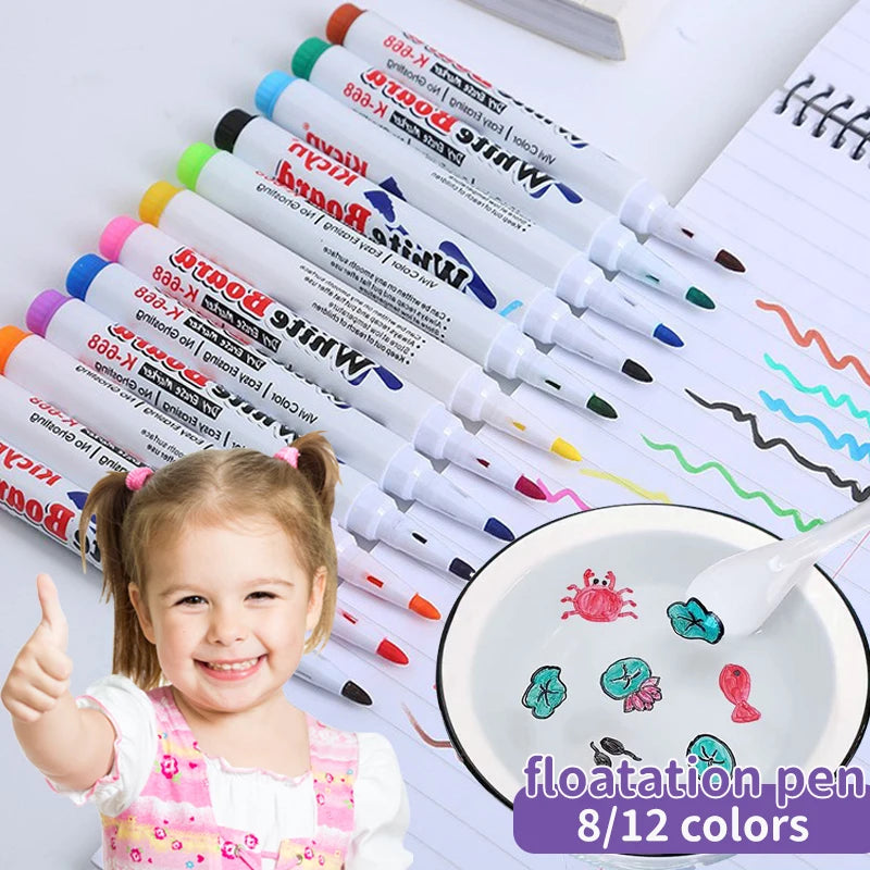 Miraculous Chroma Water Pen Children magic Painting Pen Kids Early Stage ART Education Painting Pen Doodle Pen Study Toys Gift