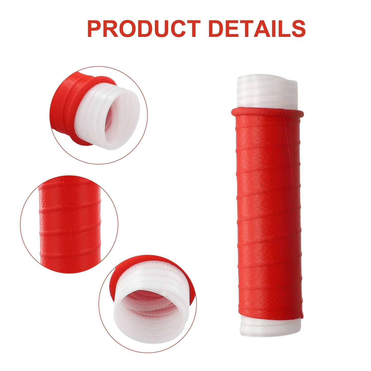 Fishing Rod Grip Wrap Strap Absorbing Colors 17CM Silicone 1pcs High Quality Fishing Tackle Gear Accessories