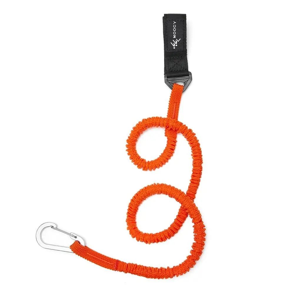 Anti-lost Kayak Paddle Leash Fix Rowing Adjustable Wear-resistant Kayak Lanyard Safety Hook Elastic Paddle Holder Strap Camping