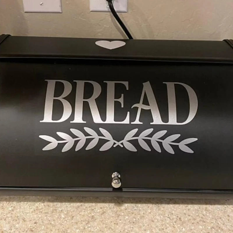 Bread Box Storage Canister Label Decal Sticker Kitchen Resturant Shop Farmhouse Style Pantry Decor Vinyl Home Shop Decor G458