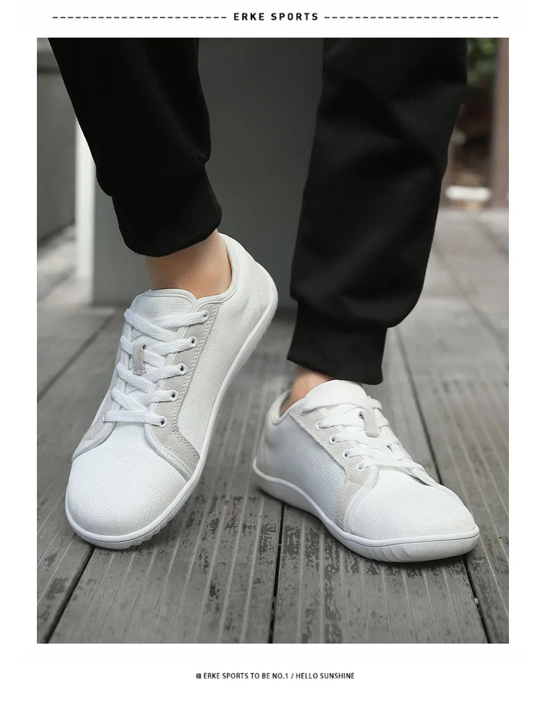 Sneakers for Men Wide Barefoot Sneaker 2024 Fashion Flats Soft Zero Drop Sole Wider Toe Light Weight Outdoor Sport Shoes 39-46