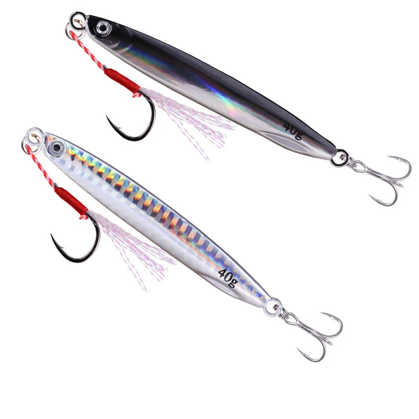 Jig Shore Jigging Spoon Casting Drag 7G 10G 14G 17G 21G 30G 40G SeaBass Lure Artificial Bait Fishing Gear