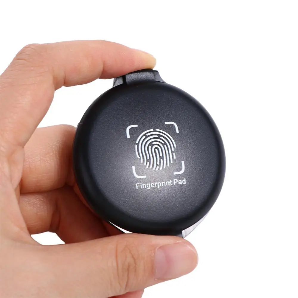 1PC Mini Fingerprint Stamp Pad Anti-Fake Quick-drying Thumbprint Ink Pad Clear Stamping Id Security Identification Card Supplies