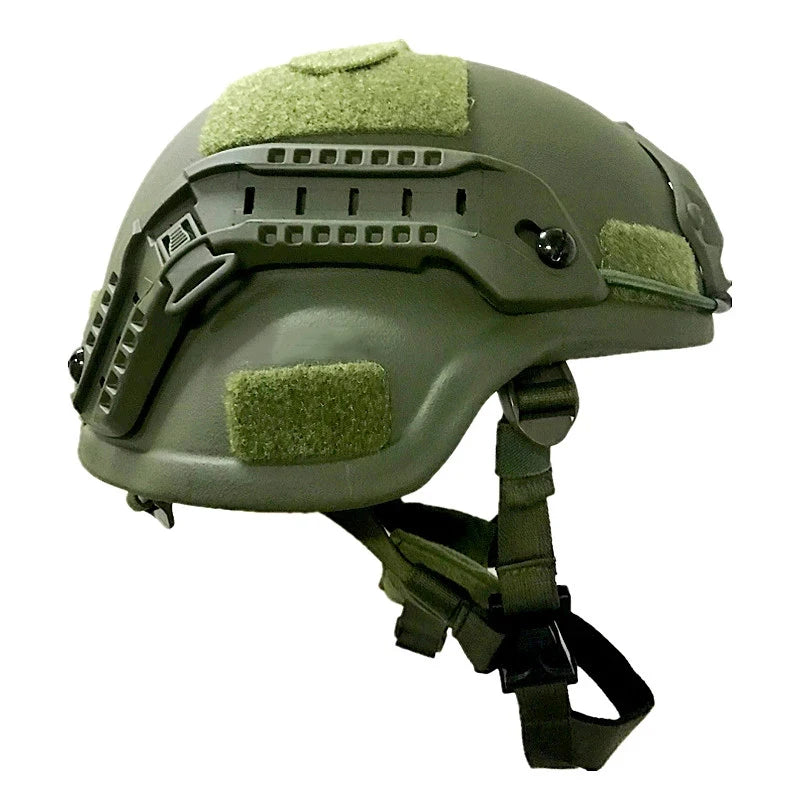 UHMWPE High Cut Ballistic Helmet MICH2000 With Wendy 2 Generation Suspension System NIJ Class IIIA Bulletproof Tactical Helmet