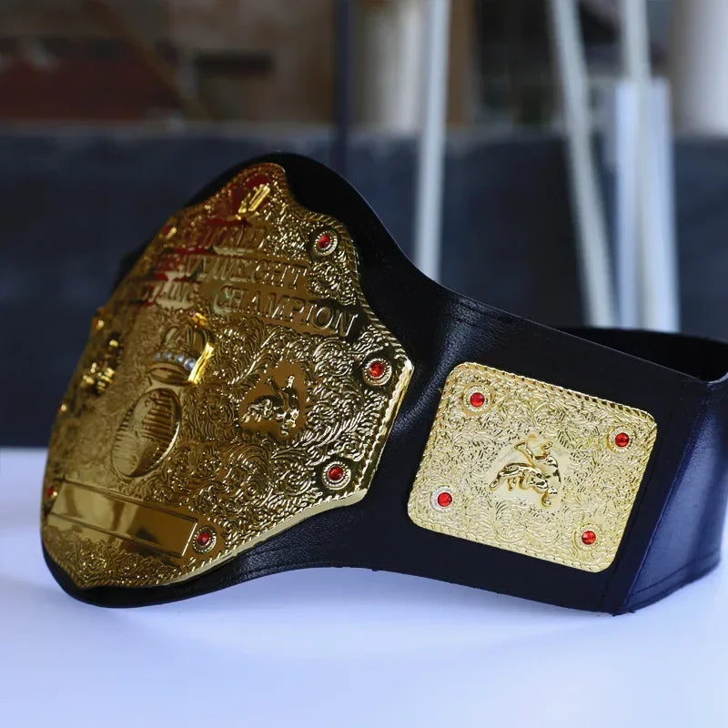 Golden Belt 1:1 Figure Model Props Character Party Wrestling Wwe Championship Belt Heavyweight Boxing Champion Decorative Gift