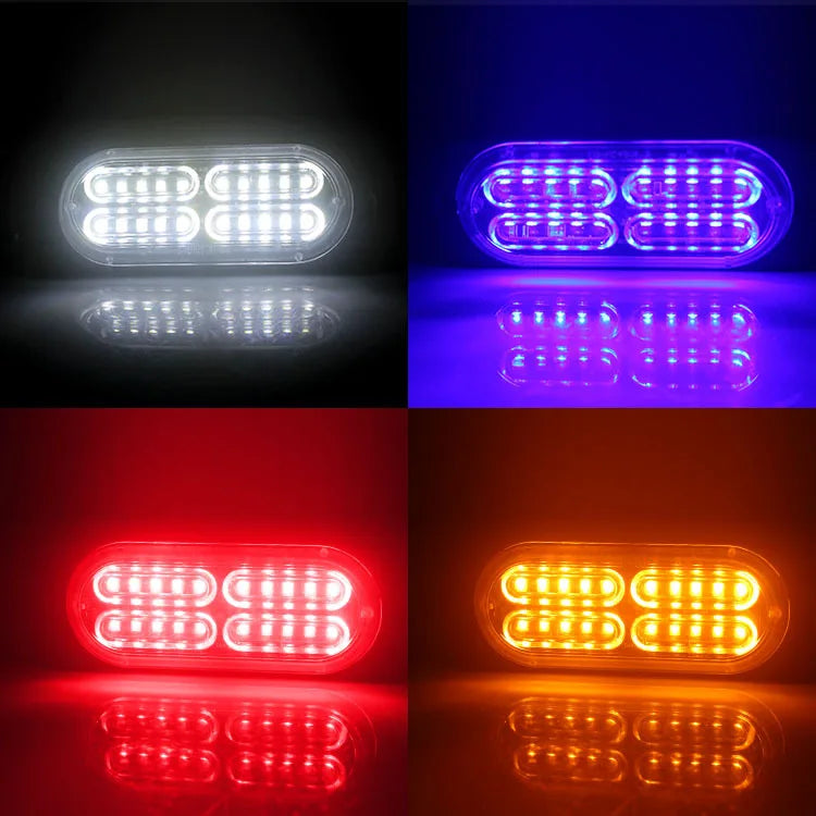 Car 12V 24V LED Signal Light For Car Warning Flashing Firemen Police Emergency Lamp Ambulance Strobe LED Warning Light