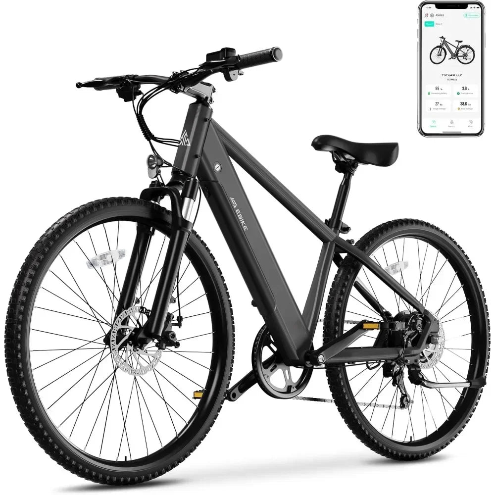 Electric Bike for Adults,Electric Bicycle 23MPH,26" Tire,Peak 500W Motor,Range 30 Miles,7-Speed,Commuter Electric Bike