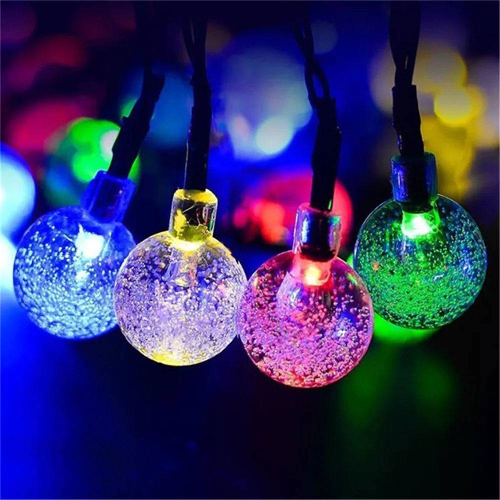 200LED String Solar Lights Outdoor Fairy Camping Lights 22M IP65 Waterproof Garland Christmas Decoration Wedding Lamp Garden