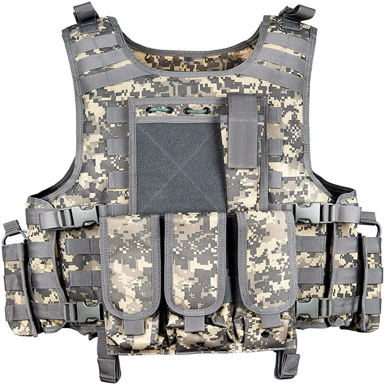 Camouflage Sport Tactical Hunting Airsoft Lightweight Vest Military Gear Army Combat Armor Vest Body Armor