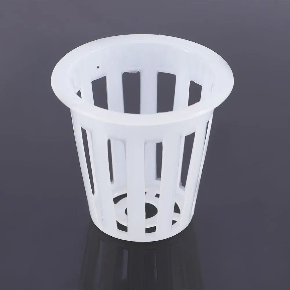 10pcs Multisize Durable Hydroponic Mesh Pot Net Convenient Aeroponic Plant Grow Basket Professional Garden Clone Accessories