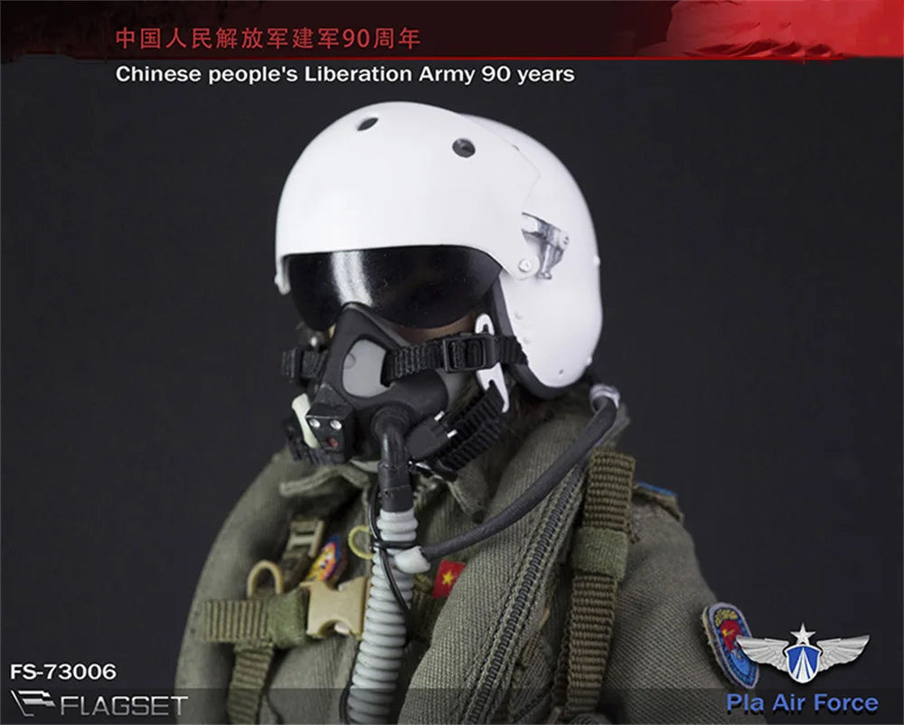 In Stock FLAGSET FS-73006 1/6 Collectible Chinese Women's Air Force 12'' Female Soldier Action Figure Model Full Set Model Toys