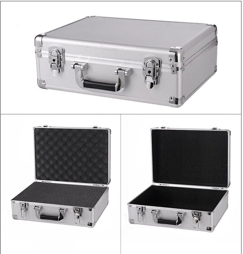 Tool Box Aluminium Equipment Case Organizer Protable Toolbox for Mechanic Large Capacity Suitcase Pelican Hard Case